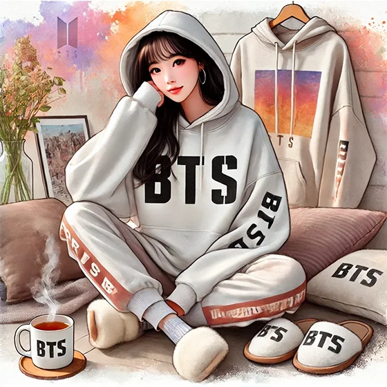 Sudadera BTS para niñas