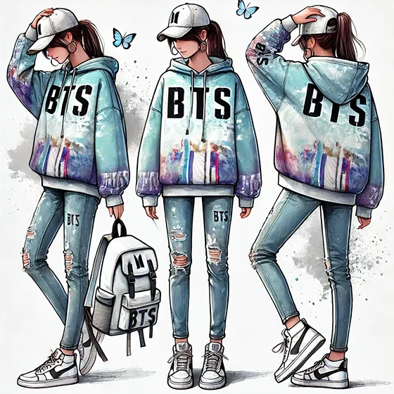 Sudaderas de bts para mujer mercado libre