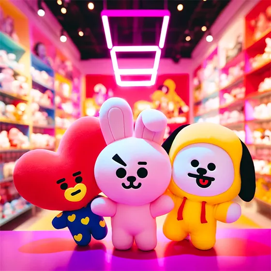 Peluches BT21 Originales