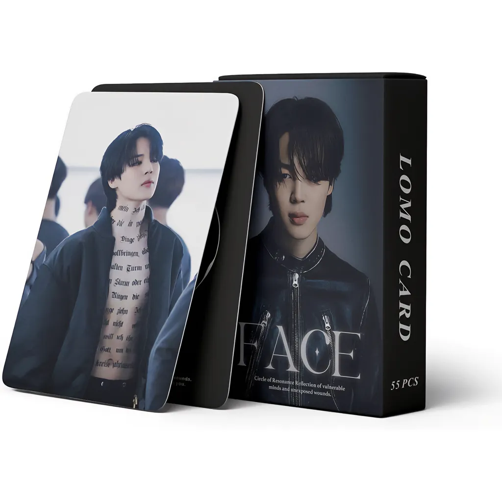 Jimin Lomo Cards