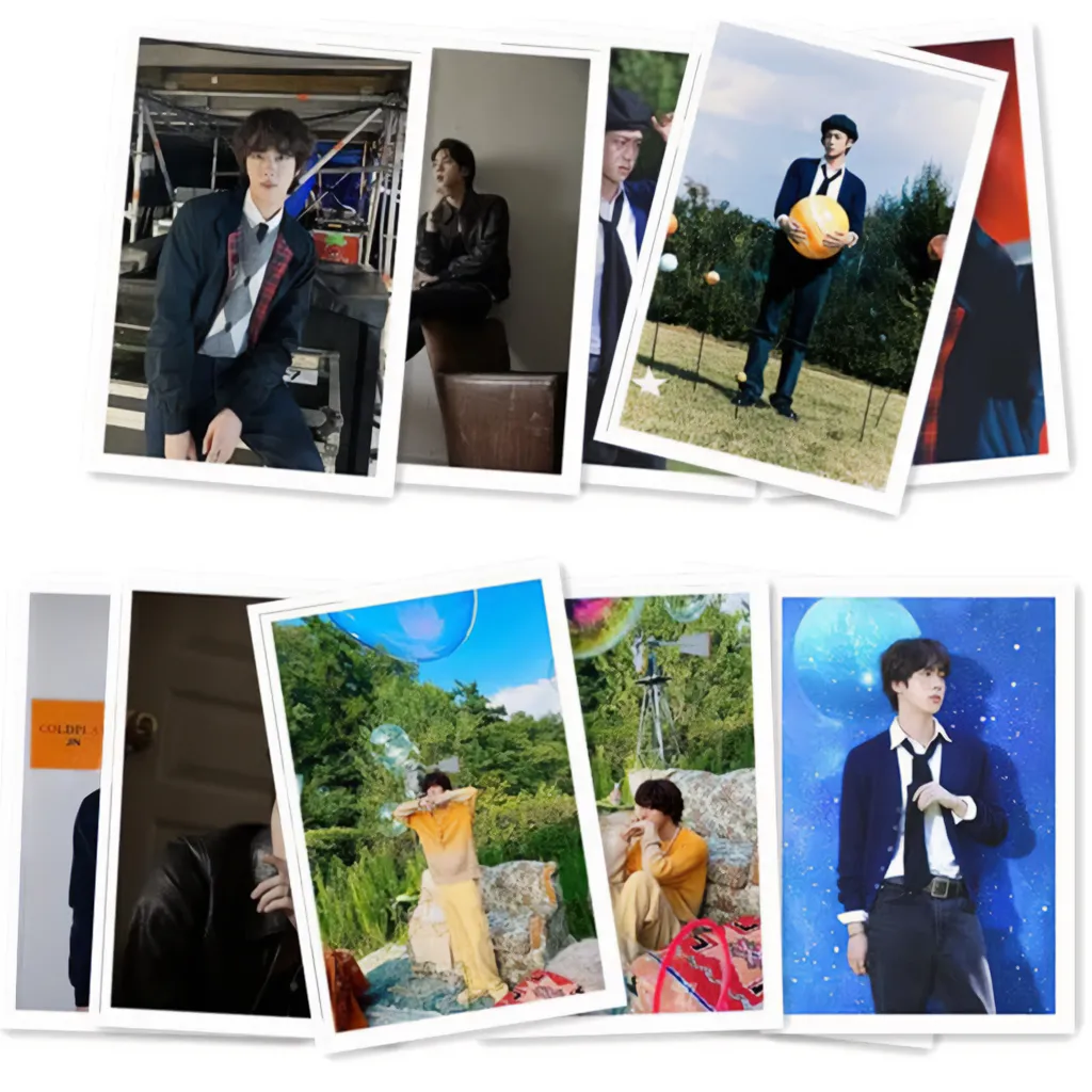 Lomo cards bts jin