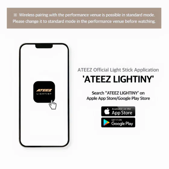 Lightstick ateez bluetooth