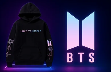 sudadera bts original